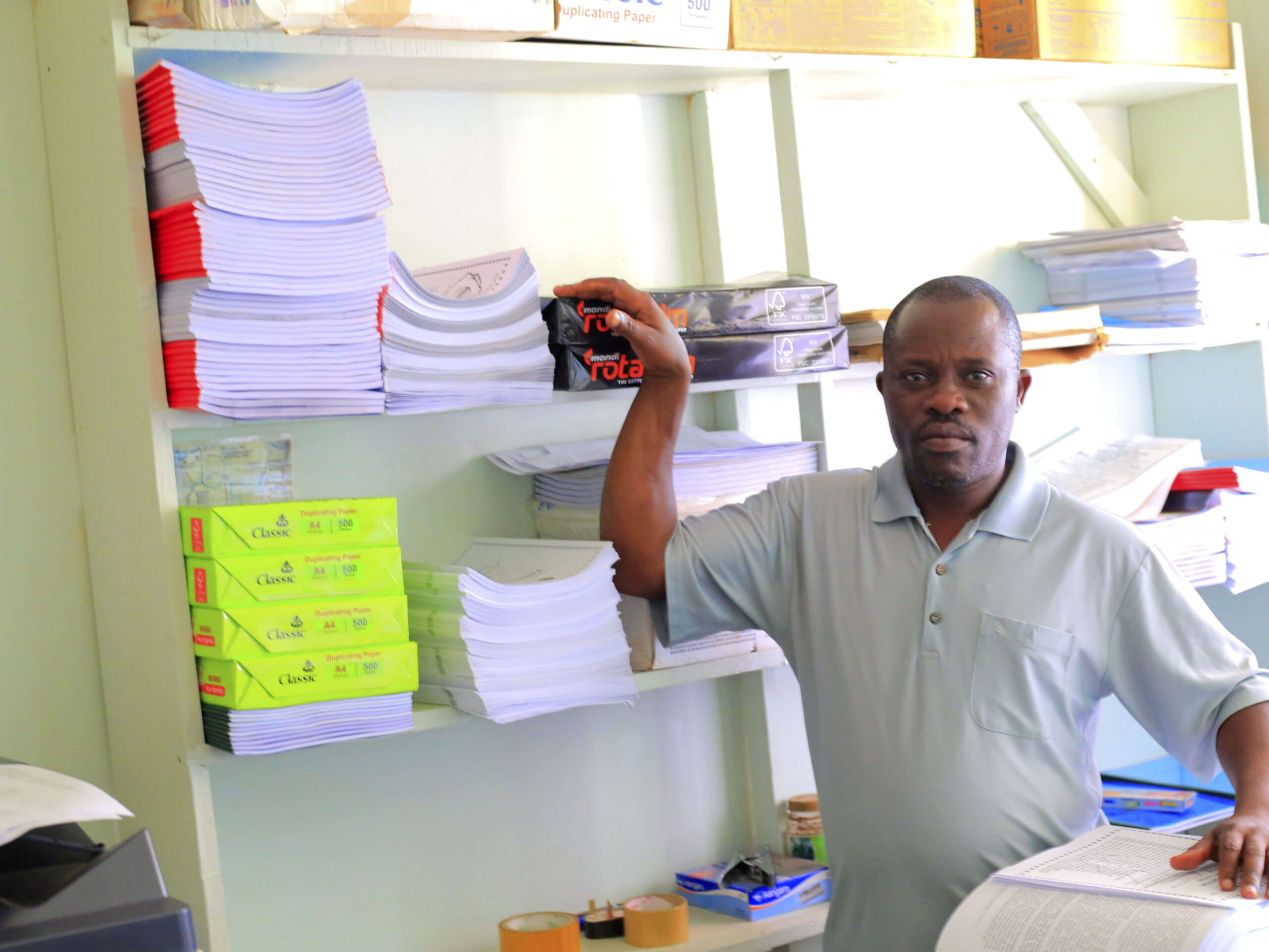 Mr. Monday Gerald - CBS Printing Co-ordinator