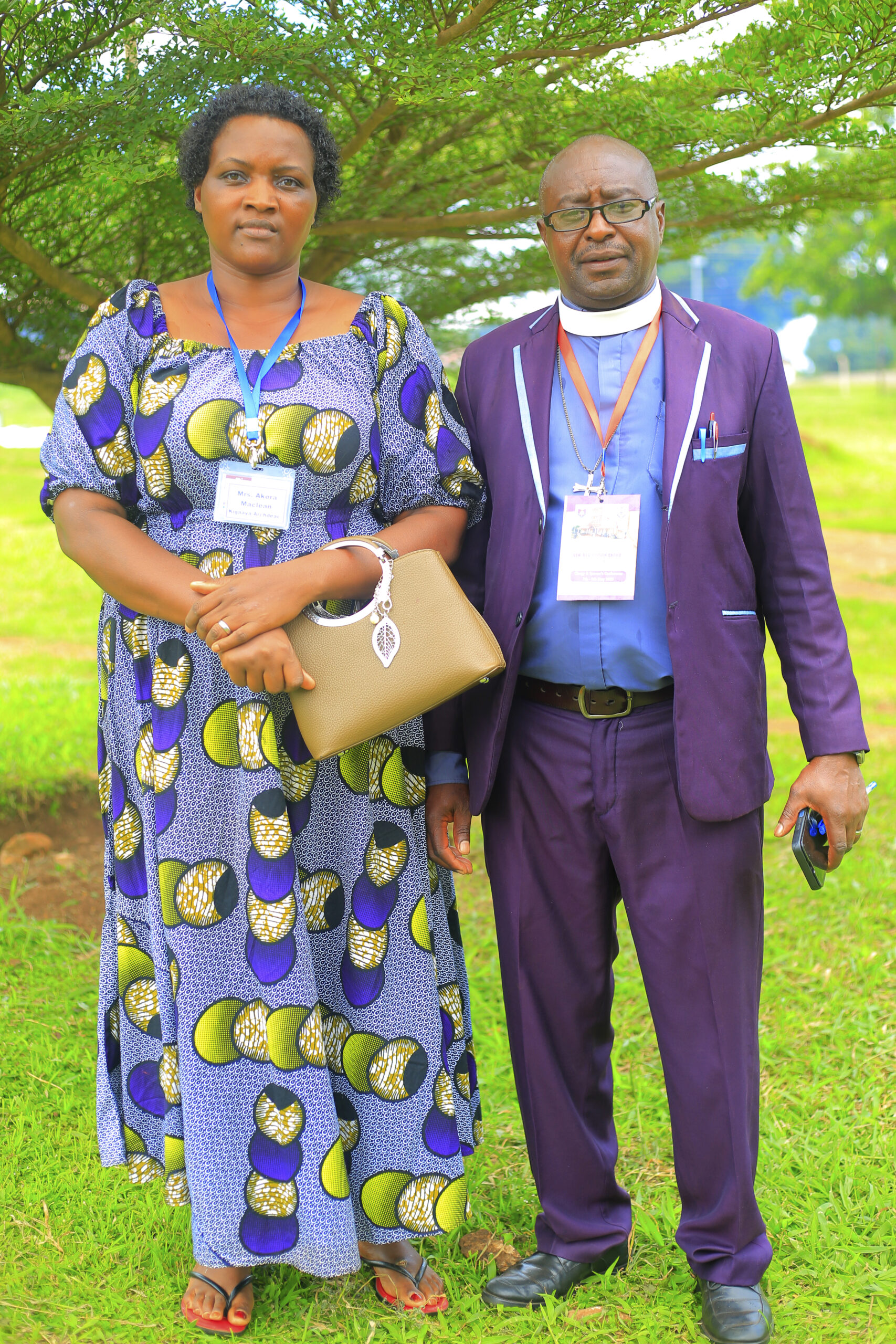 Ven. Rev. Eddie Akora - Archdeacon Kigaya Archdeaconry, with his wife Ven. Rev. Eddie Akora - Archdeacon Kigaya Archdeaconry, with his wife