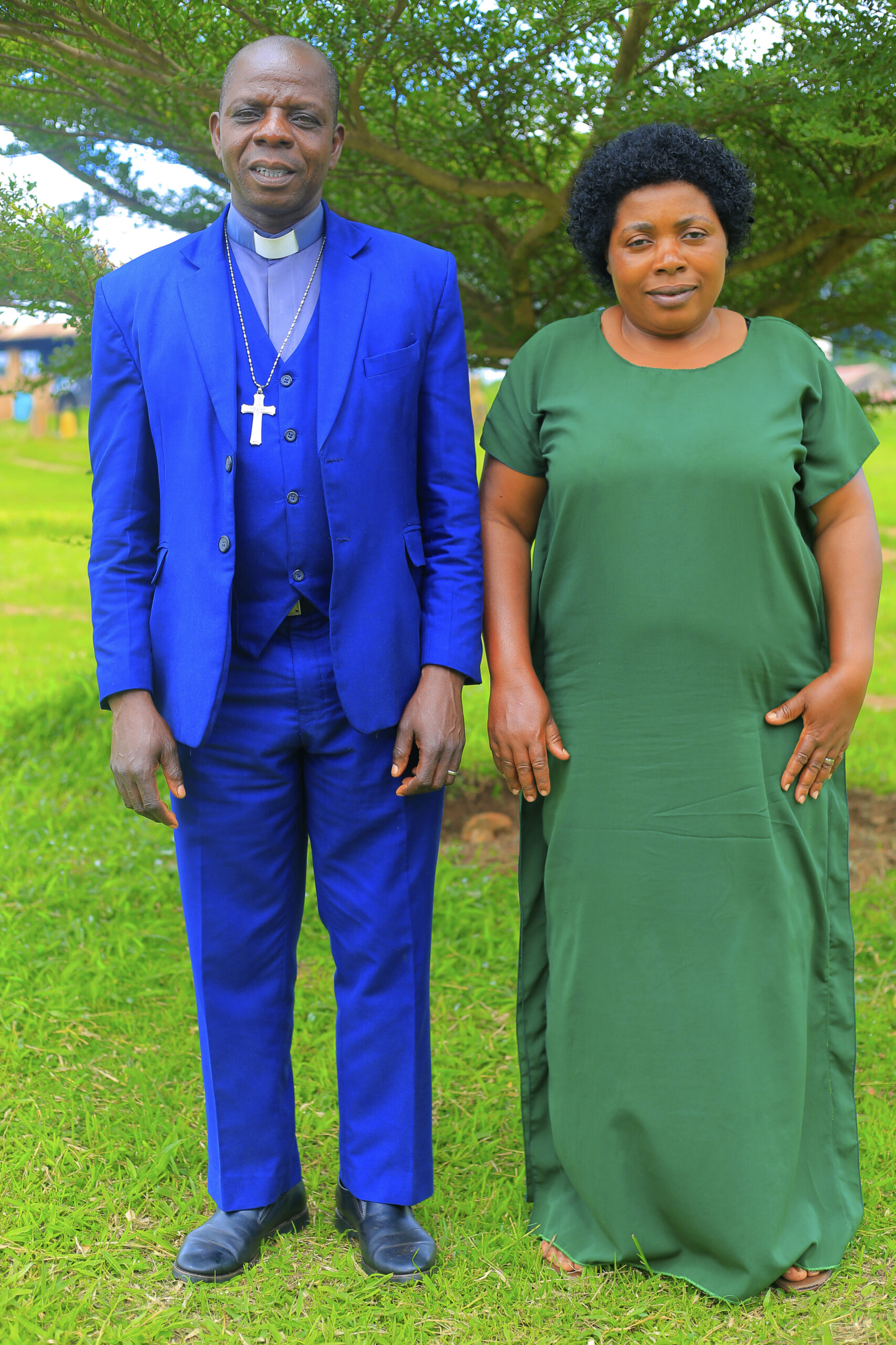 Ven. Rev. Erisa Okelo Wedunga - Archdeacon Nyaigana Archdeaconry, with his wife Ven. Rev. Erisa Okelo Wedunga - Archdeacon Nyaigana Archdeaconry, with his wife